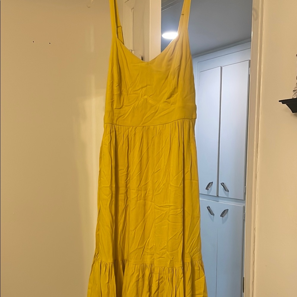 Torrid Yellow Sleeveless Dress
